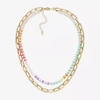 Bijoux Bar Womens 18 Inch Strand Necklace