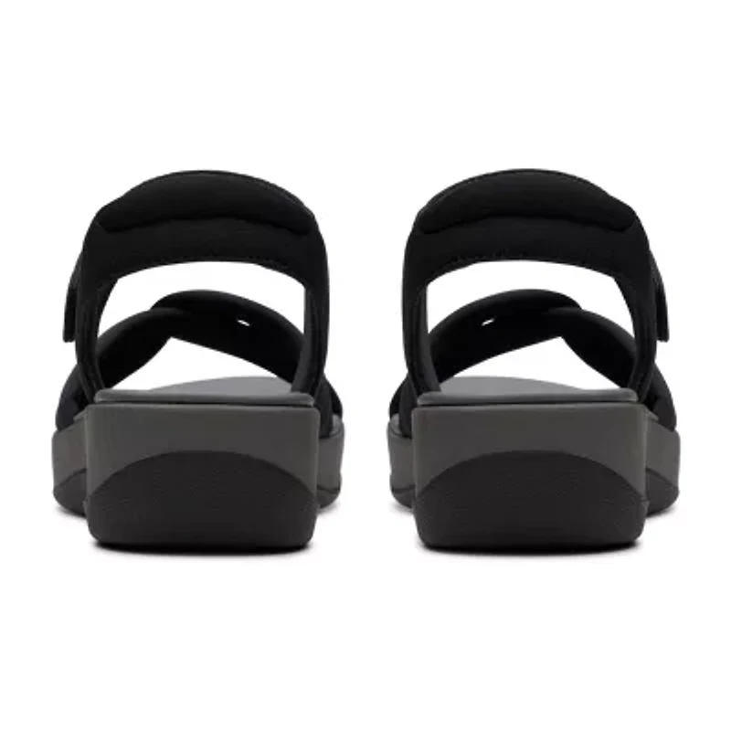 Clarks Cloudsteppers Womens Arla Daisy Wedge Sandals