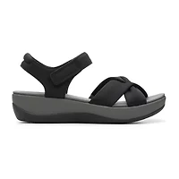 Clarks Cloudsteppers Womens Arla Daisy Wedge Sandals