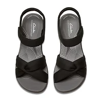 Clarks Cloudsteppers Womens Arla Daisy Wedge Sandals