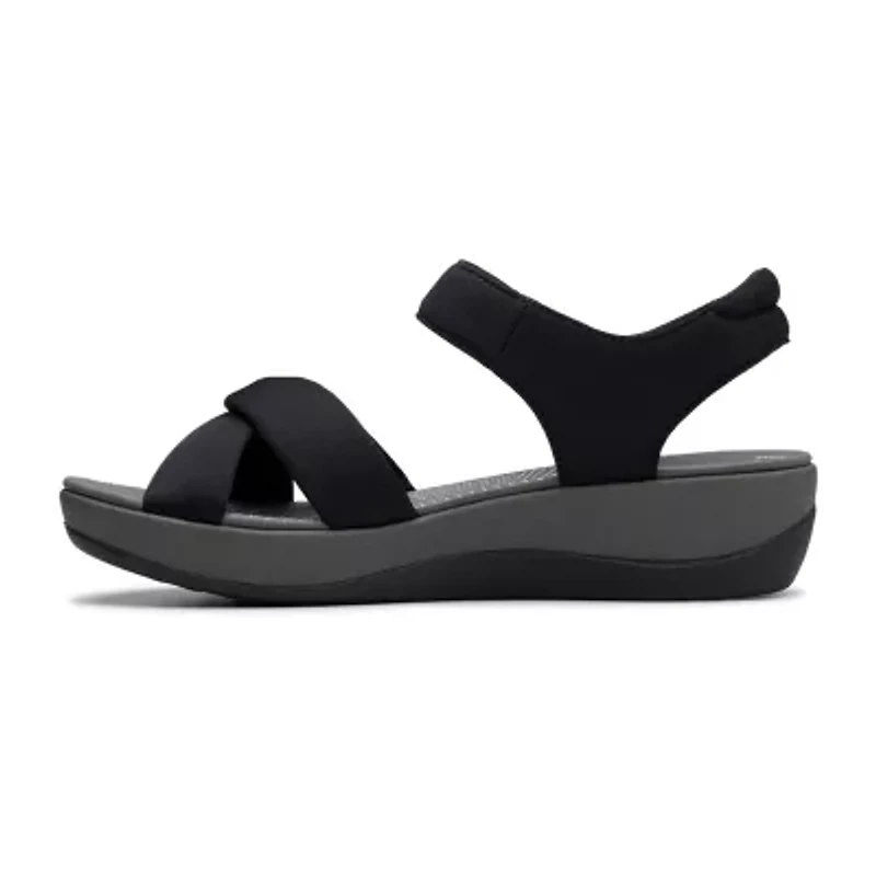 Clarks Cloudsteppers Womens Arla Daisy Wedge Sandals