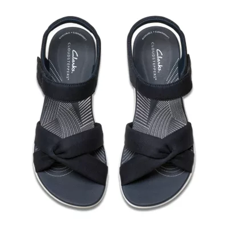 Clarks Cloudsteppers Womens Arla Daisy Wedge Sandals