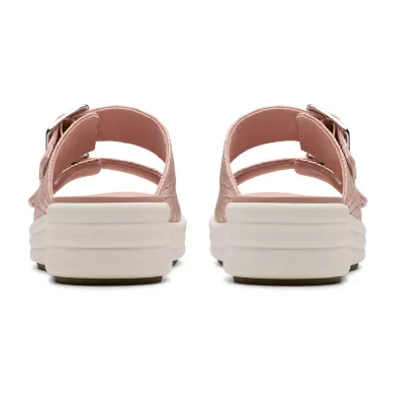 Clarks Cloudsteppers Womens Drift Buckle Slide Sandals