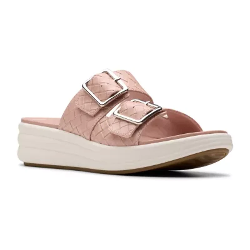 Clarks Cloudsteppers Womens Drift Buckle Slide Sandals