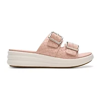 Clarks Cloudsteppers Womens Drift Buckle Slide Sandals