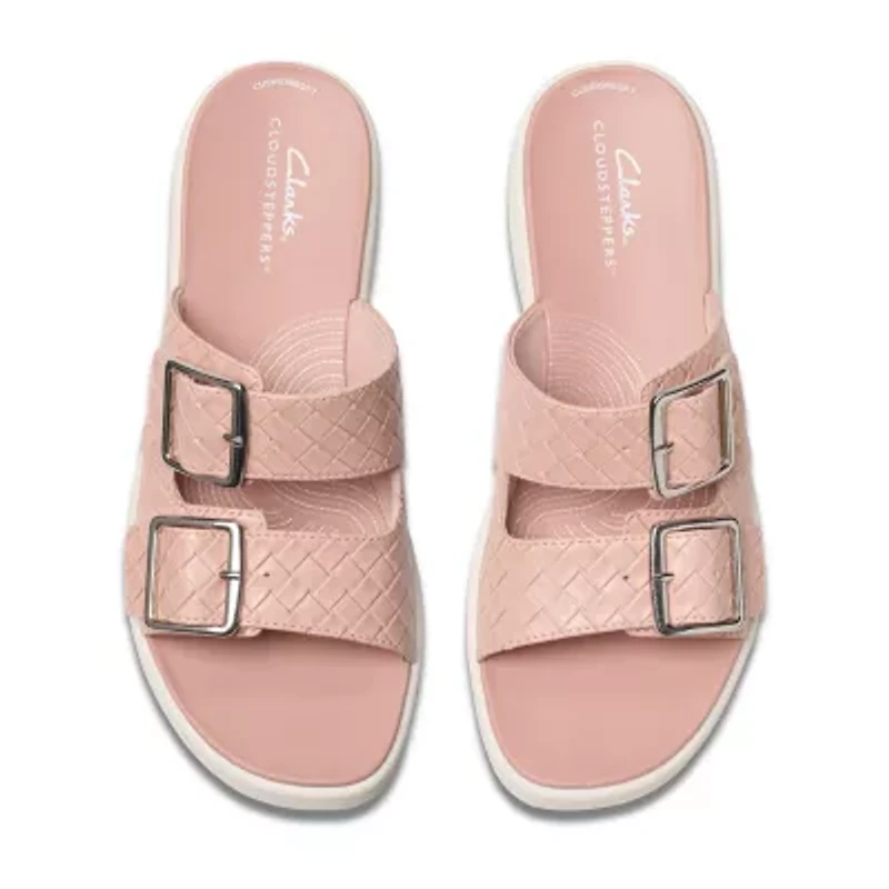Clarks Cloudsteppers Womens Drift Buckle Slide Sandals