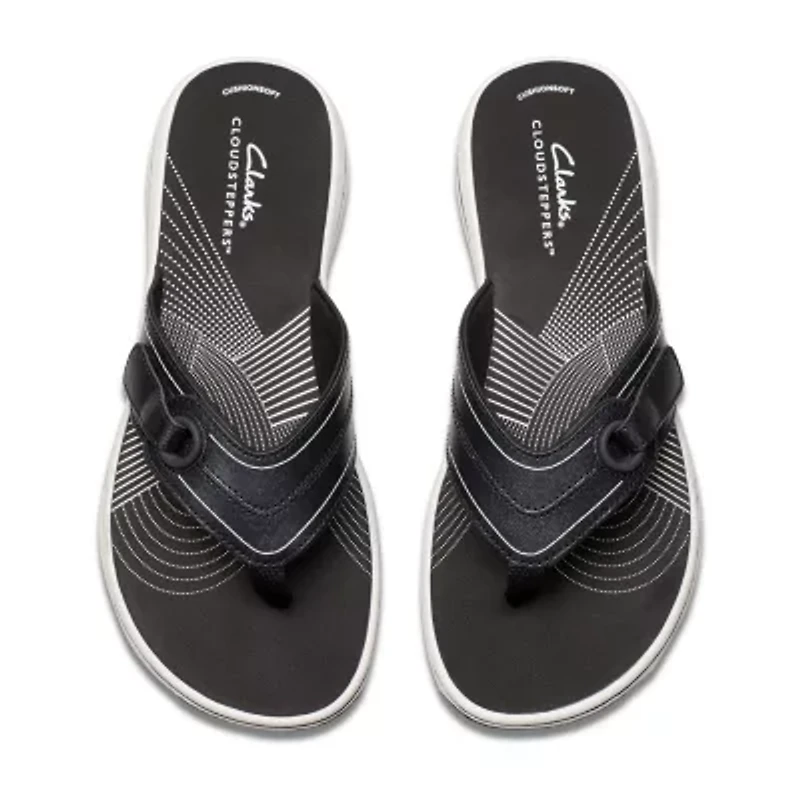 Clarks Cloudsteppers Womens Breeze Reyna Flip-Flops
