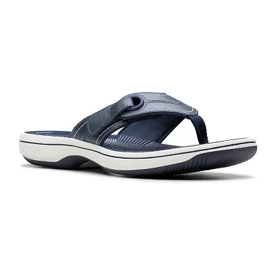 Clarks Cloudsteppers Womens Breeze Reyna Flip-Flops