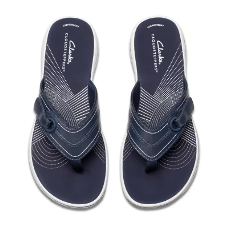 Clarks Cloudsteppers Womens Breeze Reyna Flip-Flops