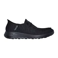 Skechers Hands Free Slip-Ins Go Walk Max Mens Slip-On Walking Shoes Wide Width