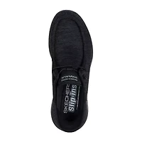 Skechers Hands Free Slip-Ins Go Walk Max Mens Slip-On Walking Shoes Wide Width