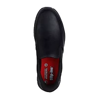 Skechers Nampa Broxtin Mens Moc Closed Toe Work Shoes Wide Width