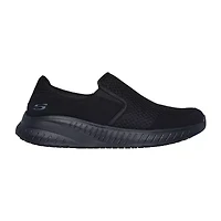 Skechers Hands Free Slip-Ins Squad Chaos Sr Urgran Mens Moc Closed Toe Work Shoes