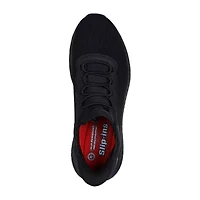 Skechers Hands Free Slip-Ins Squad Chaos Sr Stivig Mens Bike Closed Toe Work Shoes Wide Width
