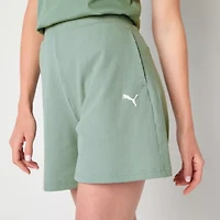 PUMA Womens Rib Pull-On Short