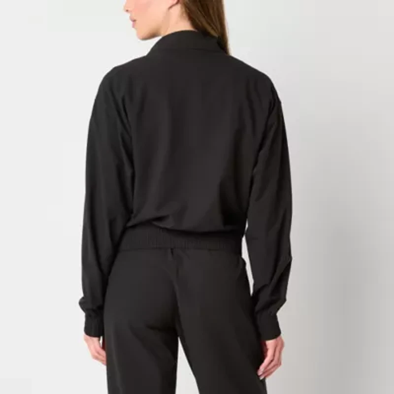 PUMA Womens Lightweight Woven Windbreaker