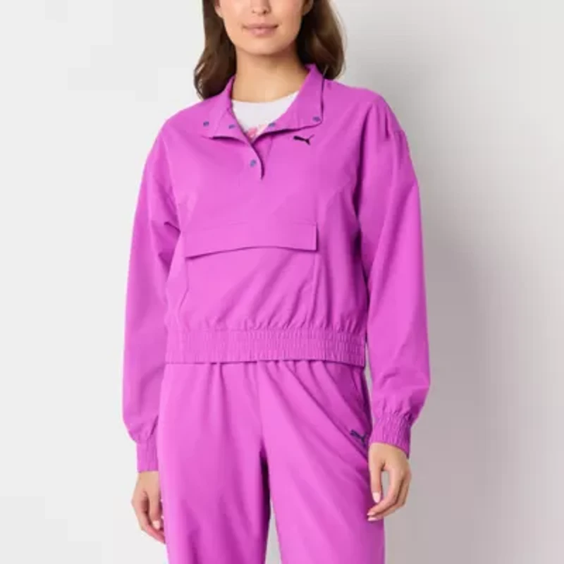 PUMA Womens Lightweight Woven Windbreaker