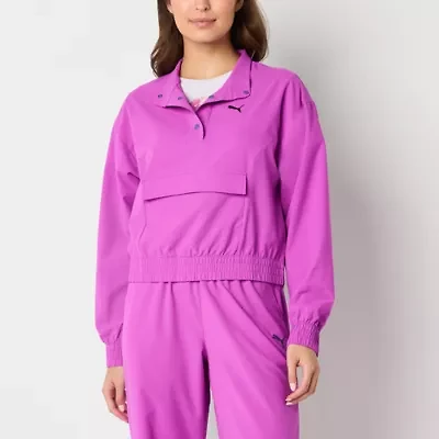 PUMA Womens Lightweight Woven Windbreaker