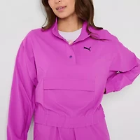 PUMA Womens Lightweight Woven Windbreaker