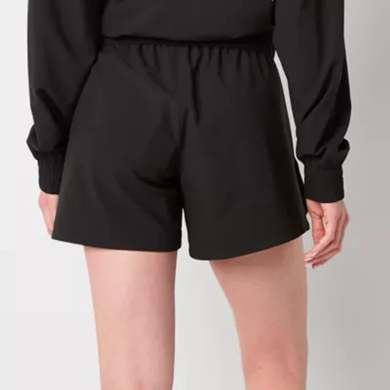 PUMA Womens Woven Pull-On Short