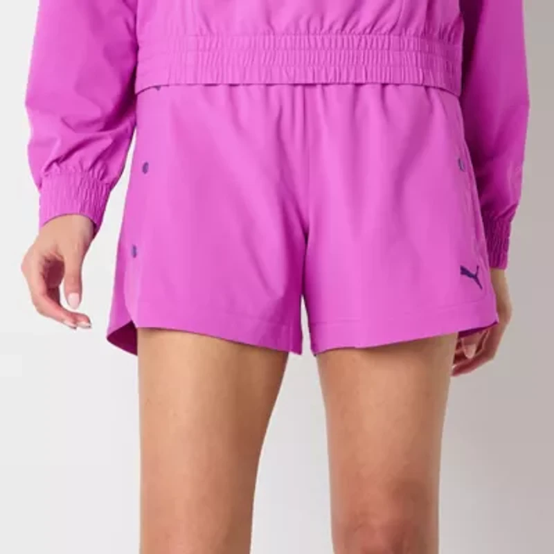 PUMA Womens Woven Pull-On Short