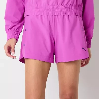 PUMA Womens Woven Pull-On Short