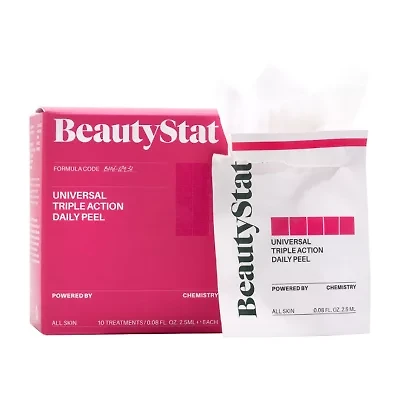 BeautyStat Universal Triple Action Peel Pads 10 Pack