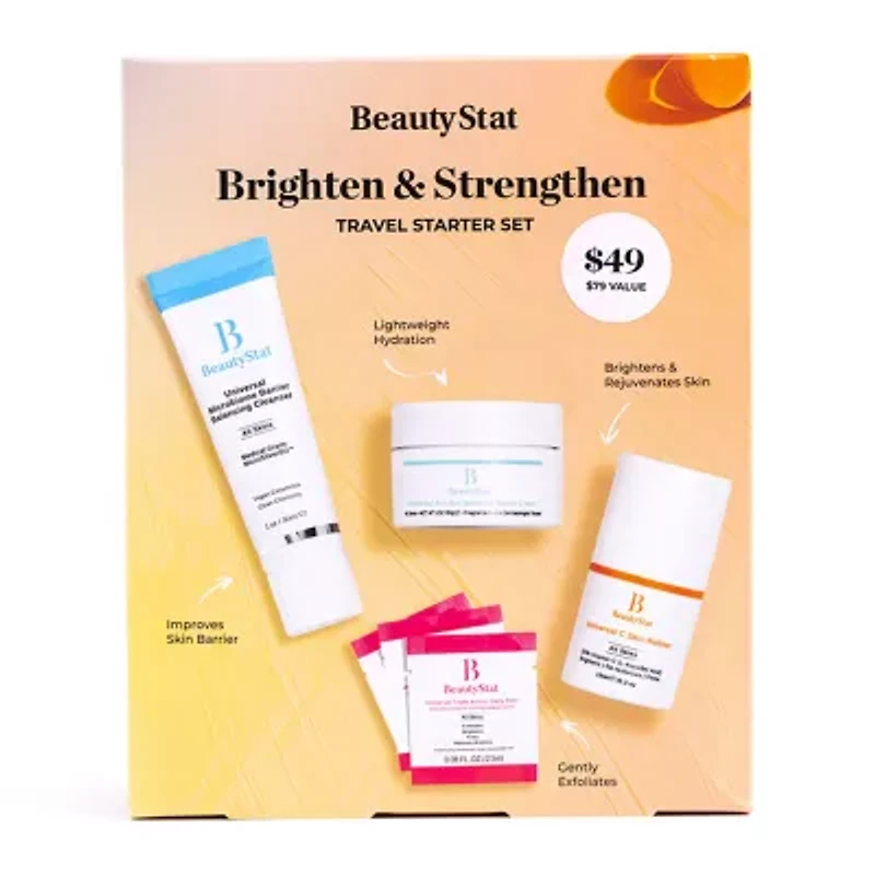 BeautyStat Brighten & Strengthen Travel Starter Kit