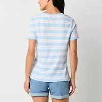 a.n.a Womens Tall Crew Neck Short Sleeve T-Shirt