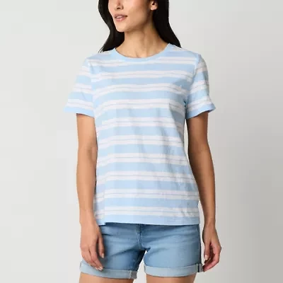 a.n.a Womens Tall Crew Neck Short Sleeve T-Shirt