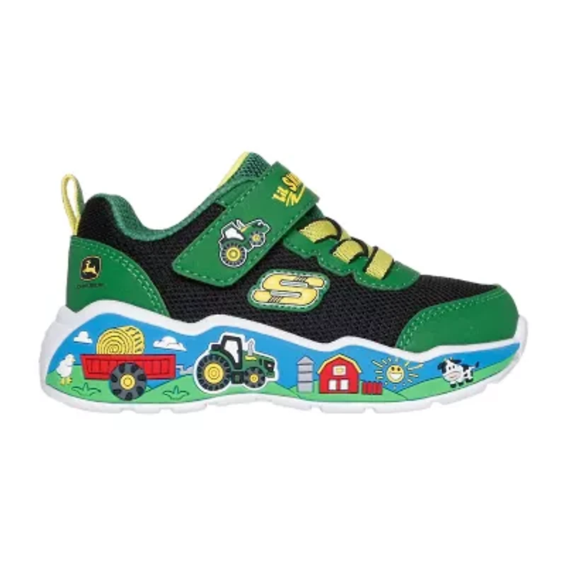 Skechers Play Scene Barn-Squad Buddies Toddler Boys Sneakers