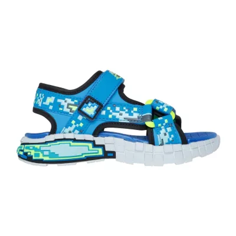 Skechers Mega-Splash 4k Little Kid Boys Sneakers