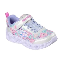 Skechers Heart Lights Boogie Love Little Kid Girls Sneakers