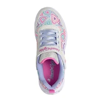 Skechers Heart Lights Boogie Love Little Kid Girls Sneakers