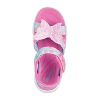 Skechers Jumpsters Sandal Butterfly Brites Little Kid Girls Sneakers
