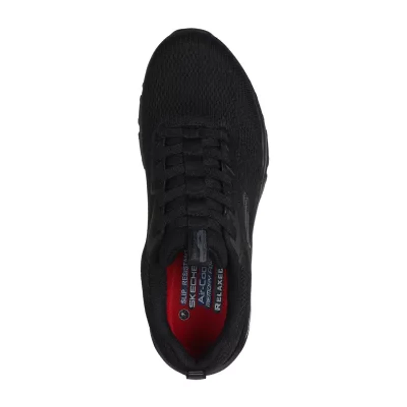 Skechers Skech-Air Ventura Mens Round Closed Toe Work Shoes