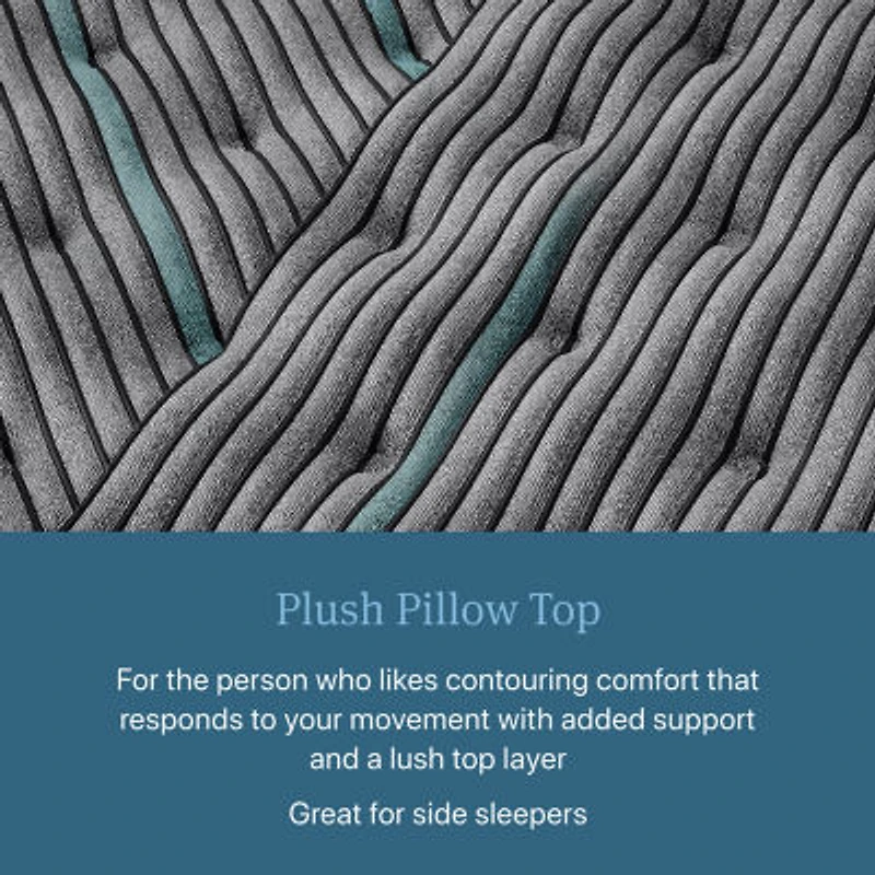 Beautyrest Level Two 14.75" Plush Pillow top
