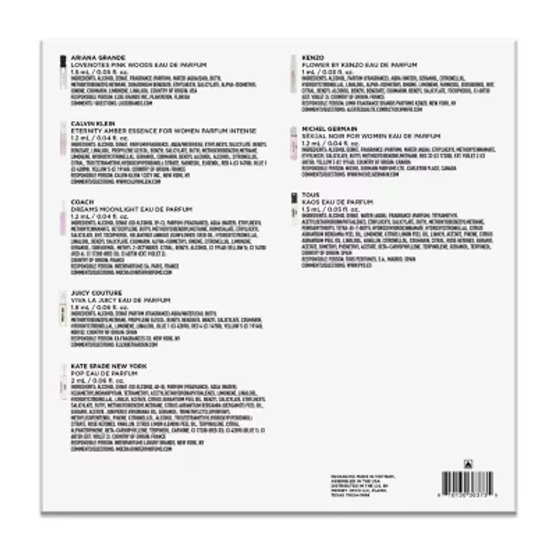 Scent With Love ($63 Value) Women's Fragrance Vault