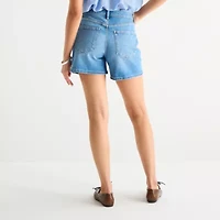 a.n.a Womens Highest Rise Denim Short