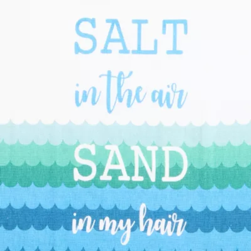 Homewear Coastal Salt In The Air 2-pc. Kitchen Towel Set