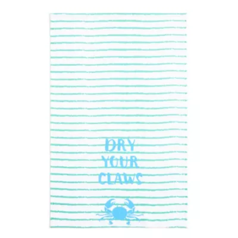 Homewear Coastal Dry Your Claws 2-pc. Kitchen Towel Set