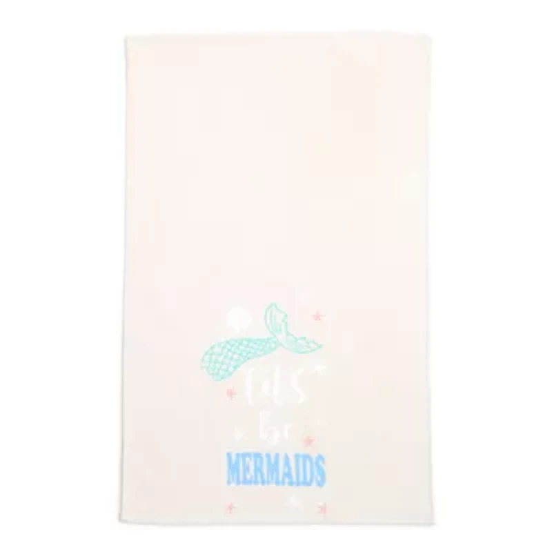 Homewear Coastal Lets Be Mermaids 2-pc. Kitchen Towel Set