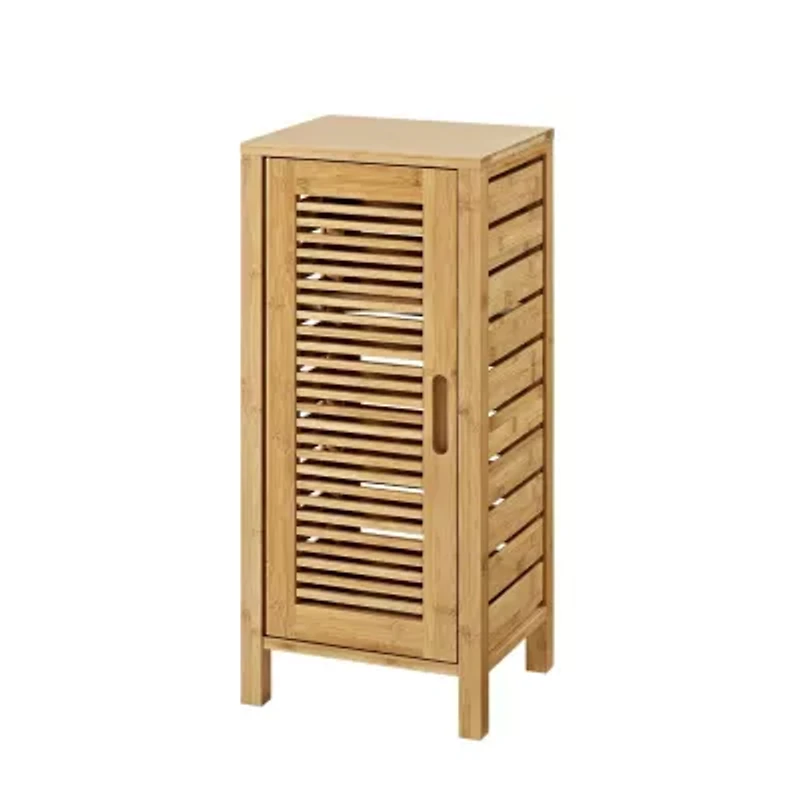 Bracken One Door Floor Bathroom Cabinet