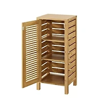 Bracken One Door Floor Bathroom Cabinet