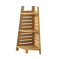 Bracken Bamboo Corner Bathroom Shelf