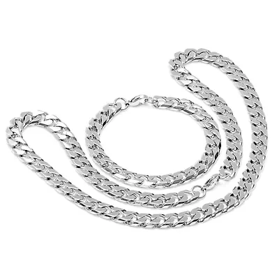 Steeltime Mens Stainless Steel 2-pc. Jewelry Set