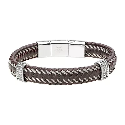 Mens Stainless Steel Link Bracelet
