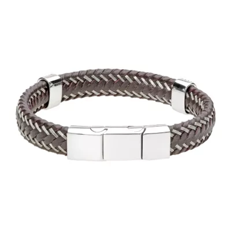 Mens Stainless Steel Link Bracelet