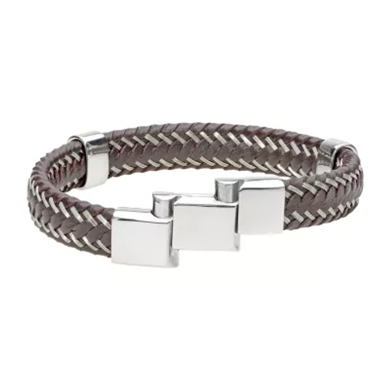 Mens Stainless Steel Link Bracelet