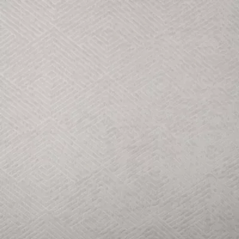 Regal Home Delaney Diamond Grommet Top Embossed Blackout Set of 2 Curtain Panel